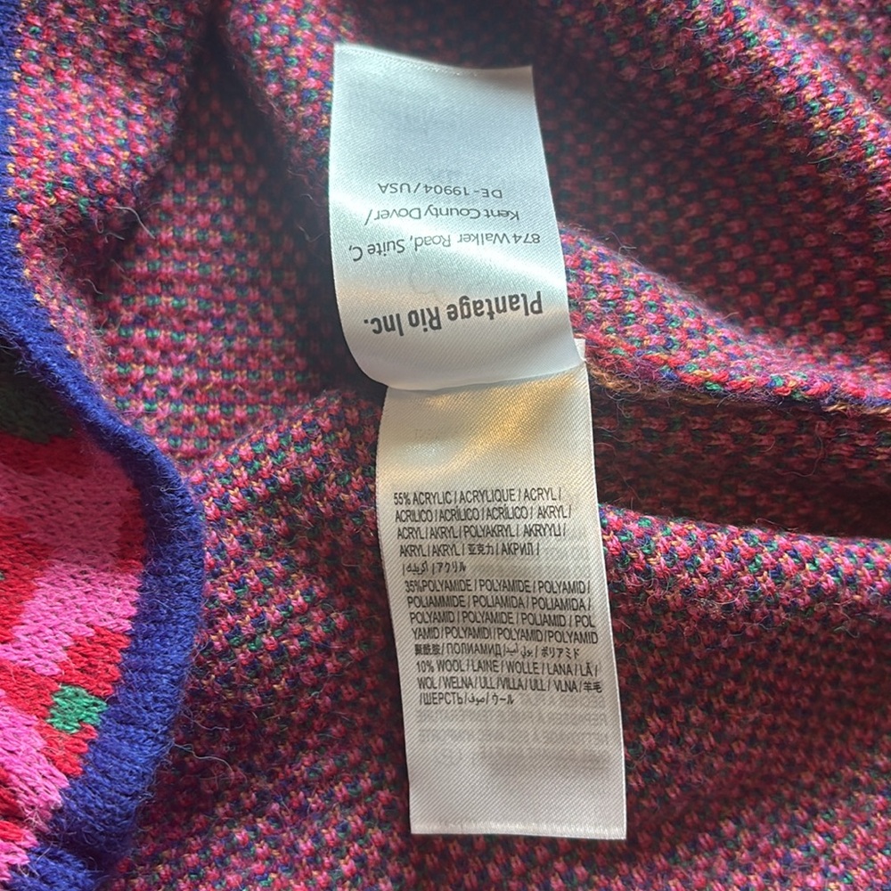 Farm Rio Mixed Leopard Pop Sweater Dress XL - Picture 7 of 7